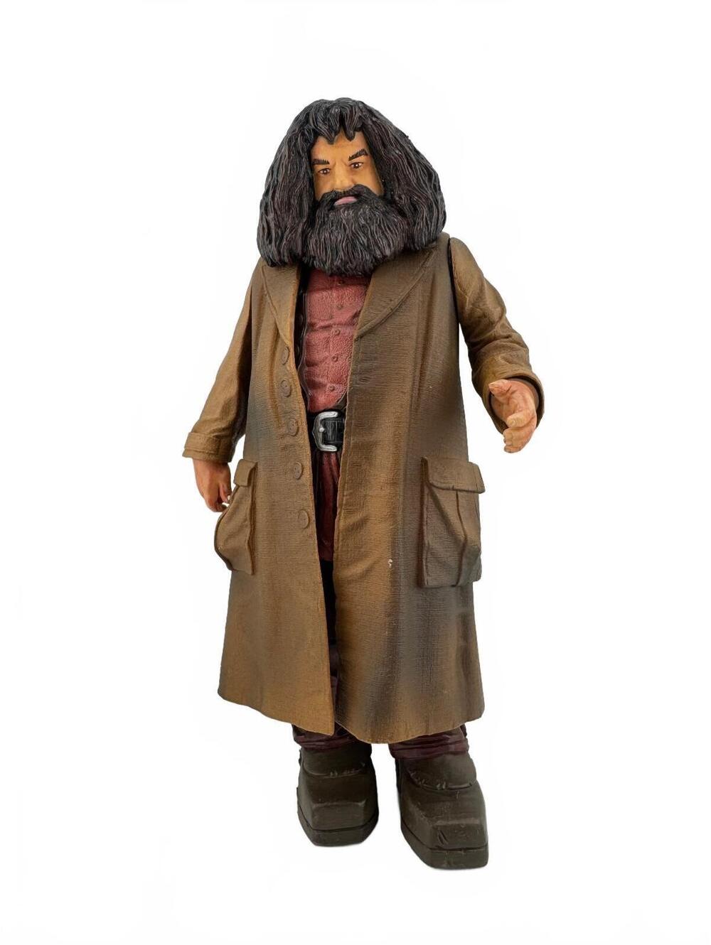 2001 Mattel Harry Potter Rubeus Hagrid 8.5" Action Figure Sorcerer's Stone